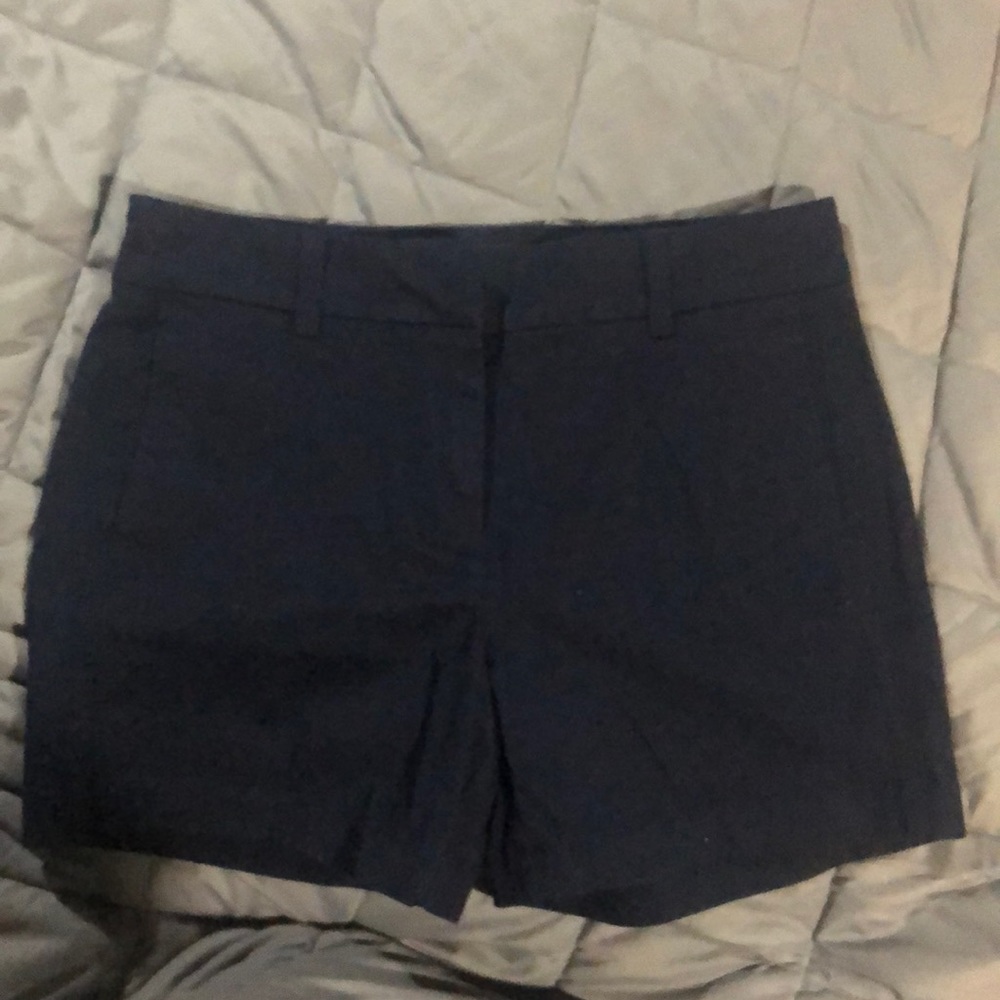 J Crew Navy Chino Shorts